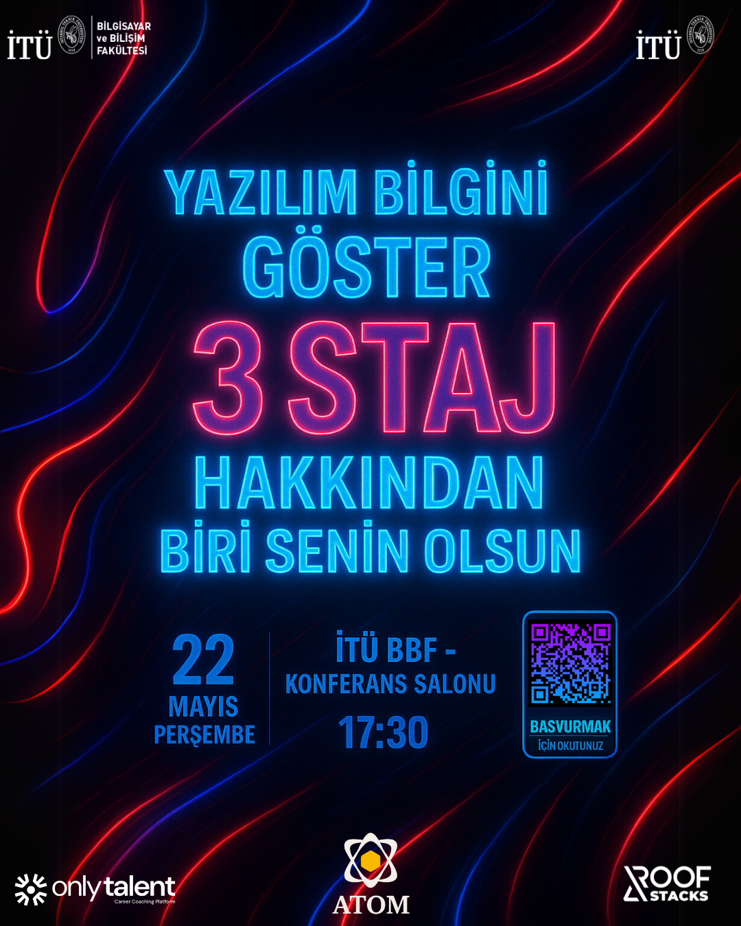 Staj & Talk Afişi